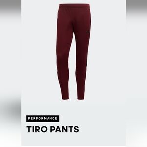 Adidas Women's Burgundy Tiro Joggers
